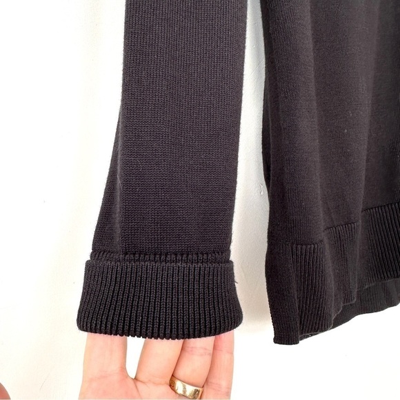 Talbots cardigan  with v-neck, long sleeves, raglan, button front, straight cut - Picture 6 of 12